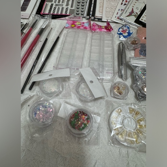 New NAIL Art Decals, Gems, Glitter, tools, storage boxes - Picture 8 of 8